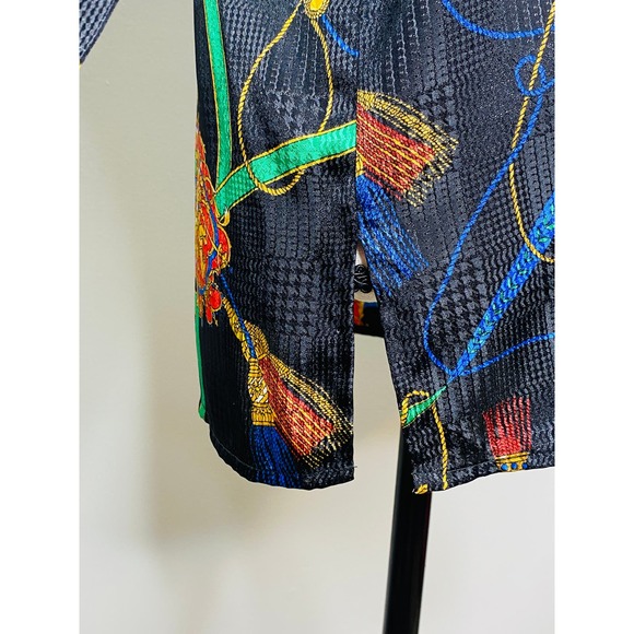 Vintage La Chine Classic by Galinda Wang Regency Blouse Womens 10 Classic Luxe - Picture 7 of 10